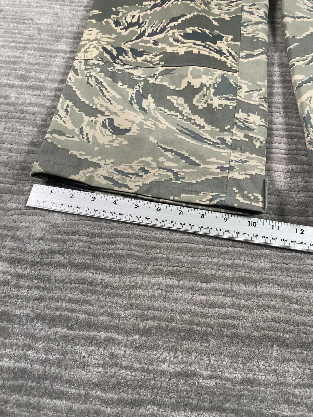 Propper APECS Pants Mens 34x30 Green ABU Camo Cargo Ankle Zip Nylon Military